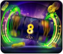Màn hình game slot video 5 cuộn với hiệu ứng đặc sắc tại 6623 galaxy